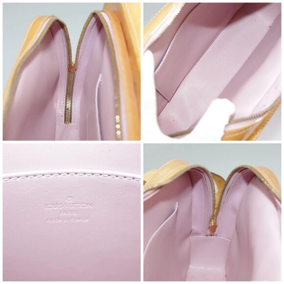LOUIS VUITTON Monogram Vernis Marley Backpack Marshmallow Pink main image 12
